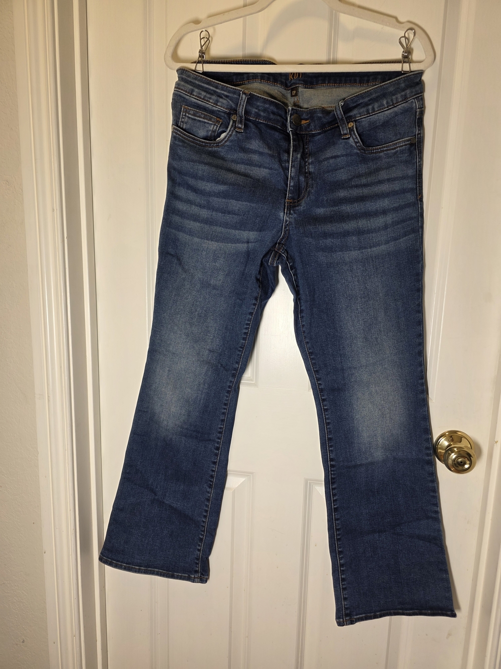 Kut from the Kloth Medium Blue Flare Jeans